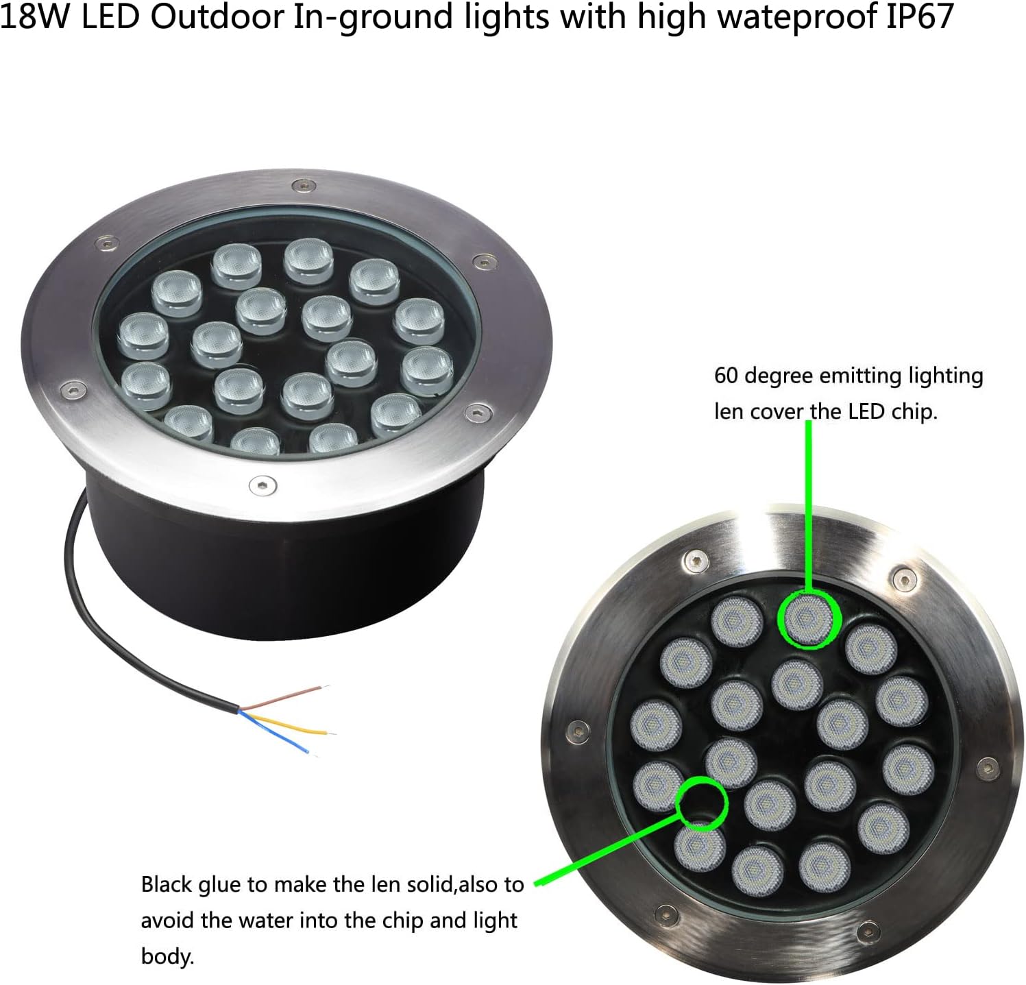 Lampu Tanah Luar Ruangan 18W,  - Outdoor Lighting Voltage ulasan dan harga