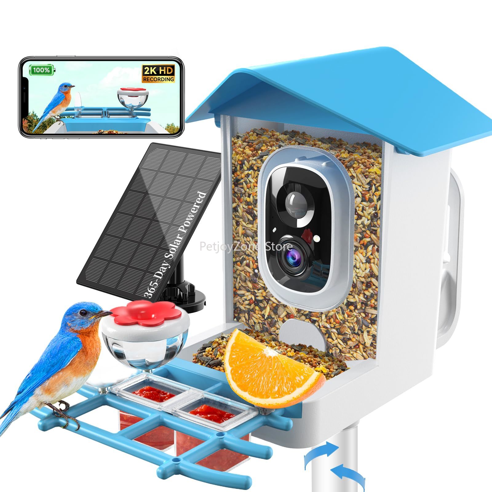 Kamera Pengumpan Burung Pintar - Motion Sensor Outdoor ulasan dan harga
