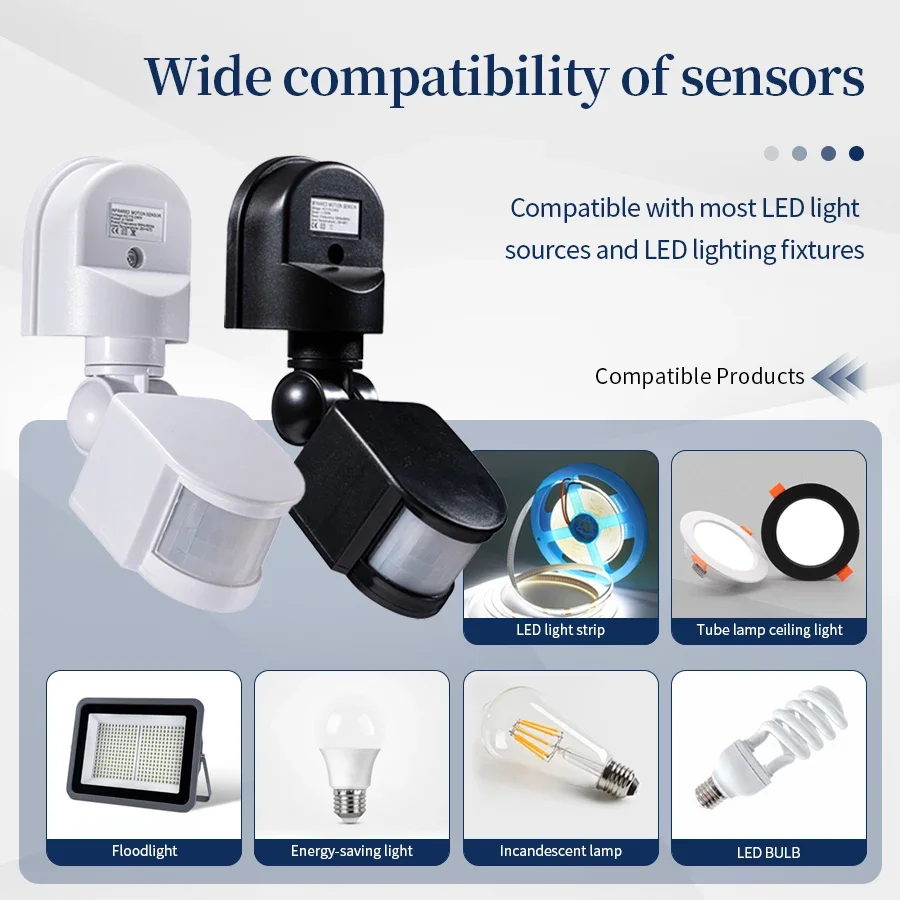 PIR Sensor gerak 220V 110V 12V - Outdoor Lighting Led Fixtures ulasan dan harga