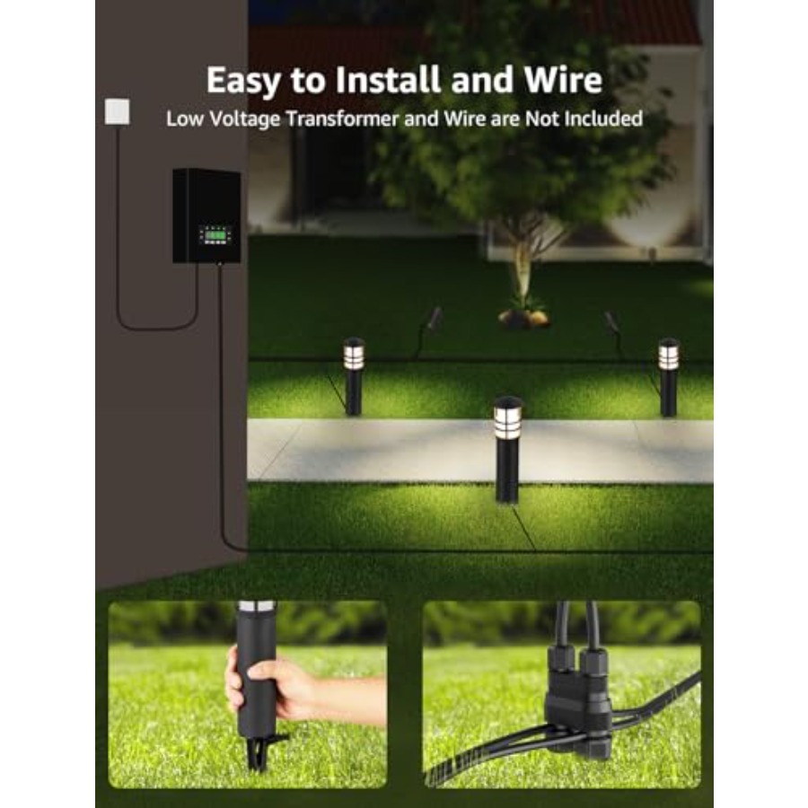 Lampu Jalur Tegangan Rendah 4- - Outdoor Lighting Voltage ulasan dan harga