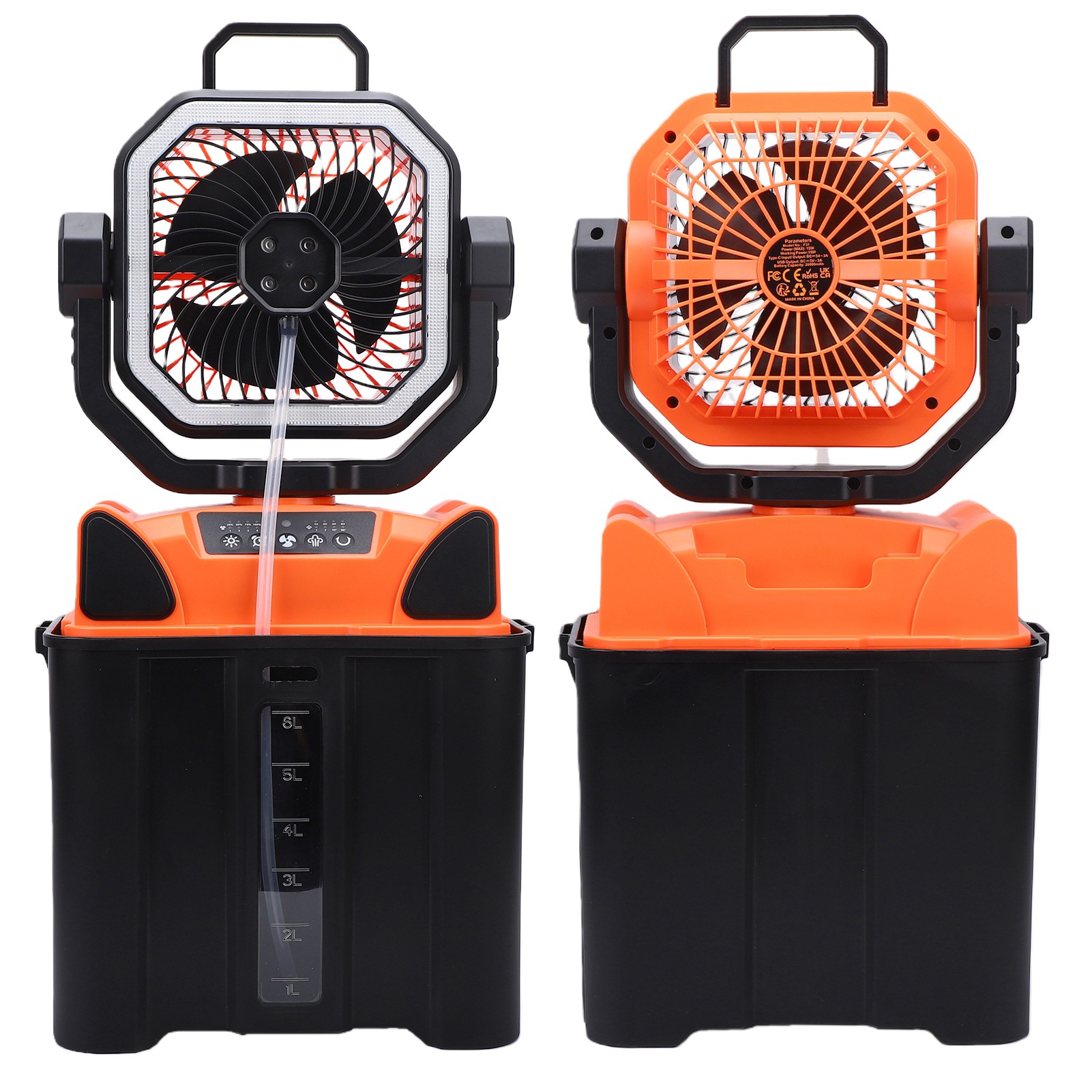 Kipas Camping Isi Ulang dengan - Outdoor Lighting Remote Control ulasan dan harga