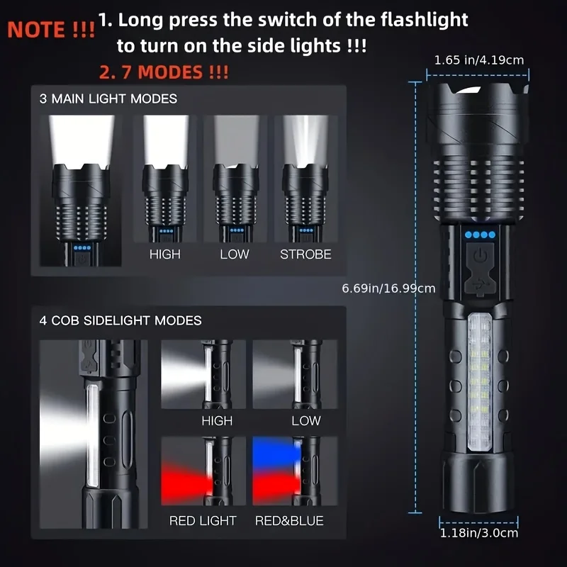 Senter LED Kuat dengan Tampila - Outdoor Lighting Globes ulasan dan harga