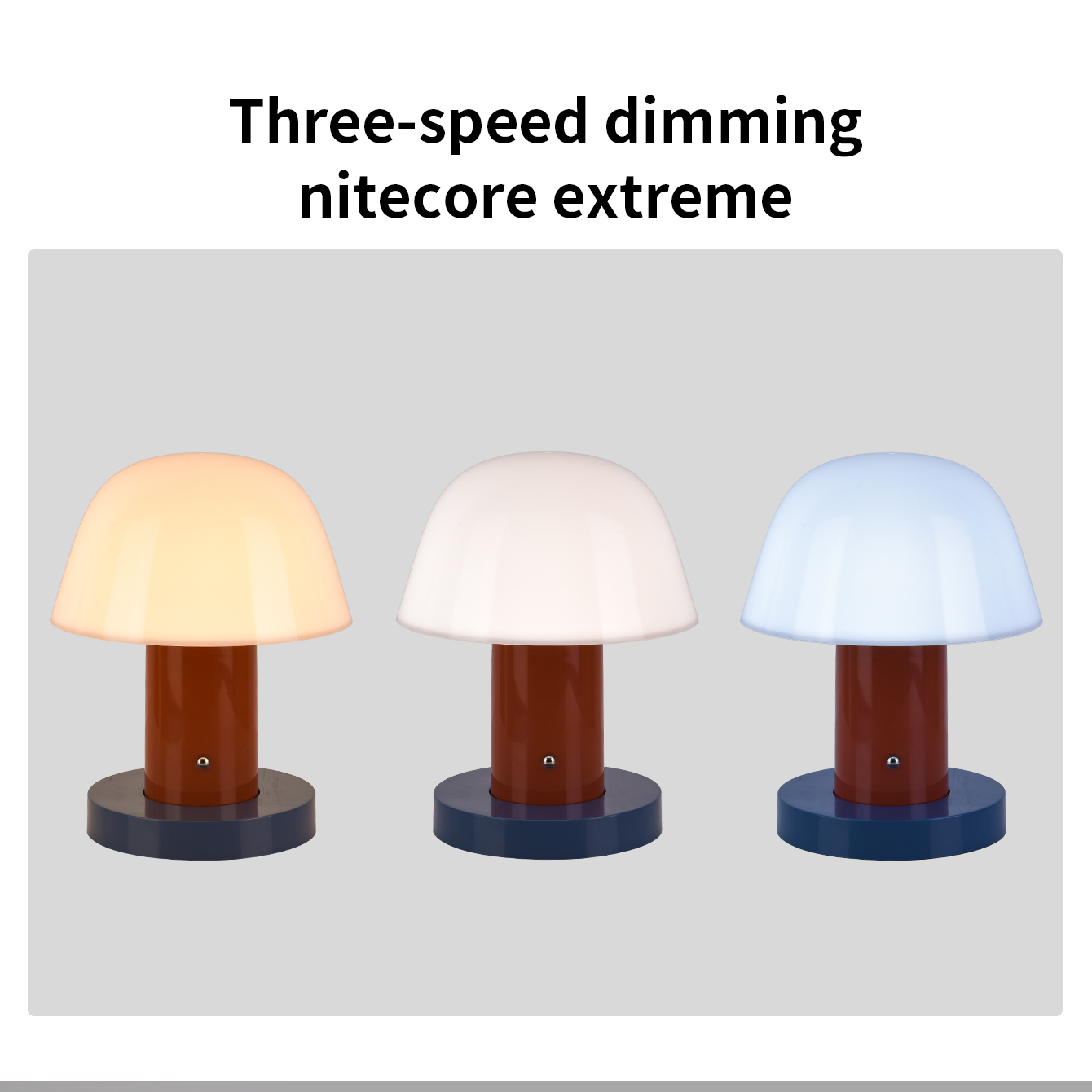 Lampu Meja Jamur LED Isi Ulang - Outdoor Lighting Restaurant ulasan dan harga