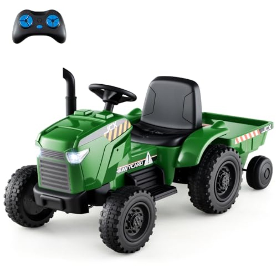 Traktor Mainan dengan Trailer  - Outdoor Lighting Remote Control ulasan dan harga